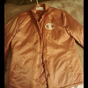 Champion Pink puff jacket